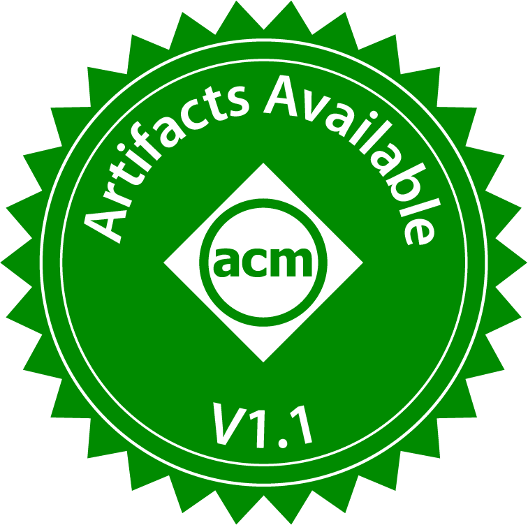 ACM Artifacts Available v1.1 badge